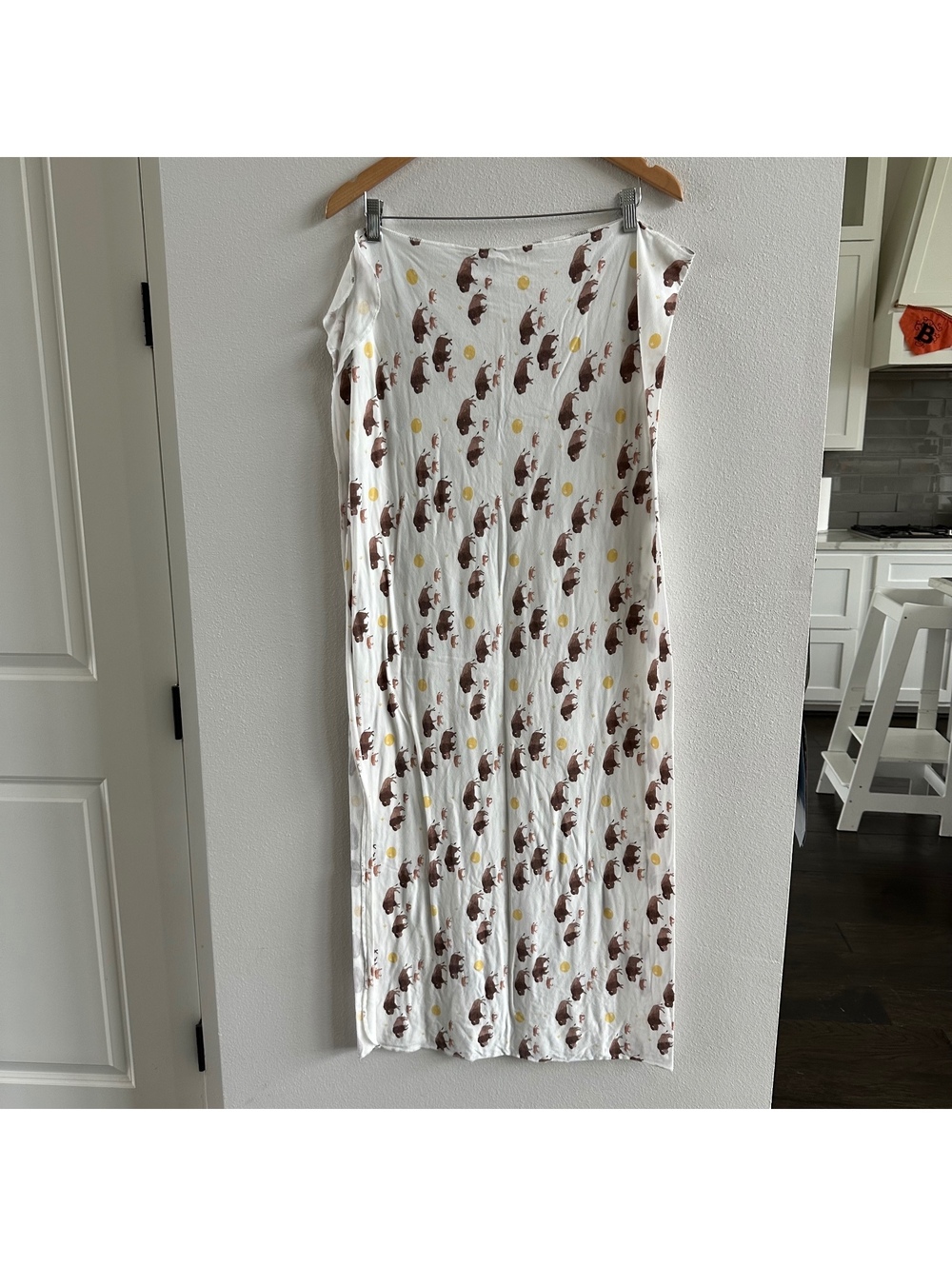 American Buffalo  Swaddle Blanket